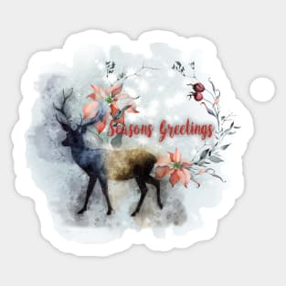 Seasons Greetings Sticker